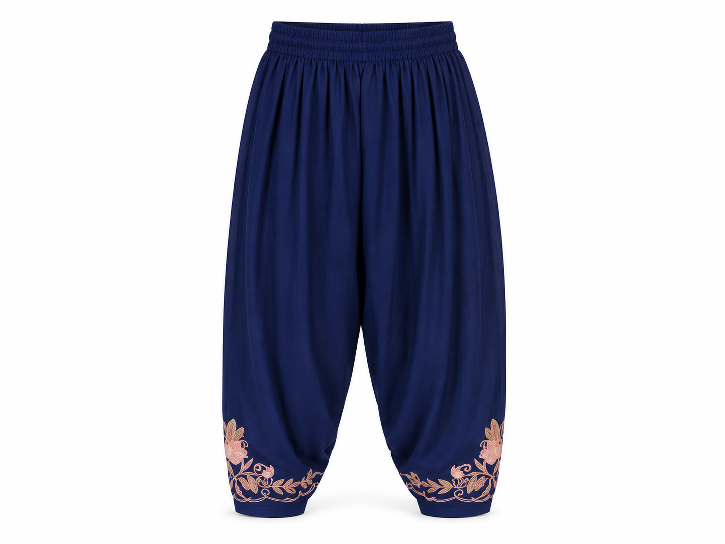 Kashmir Aari cotton Co-Ord Set | Royal Indigo
